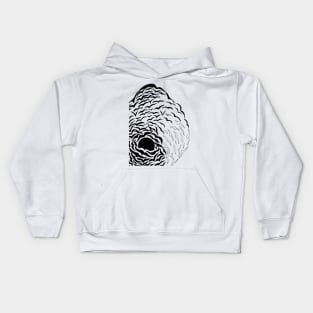 birds graphics Kids Hoodie